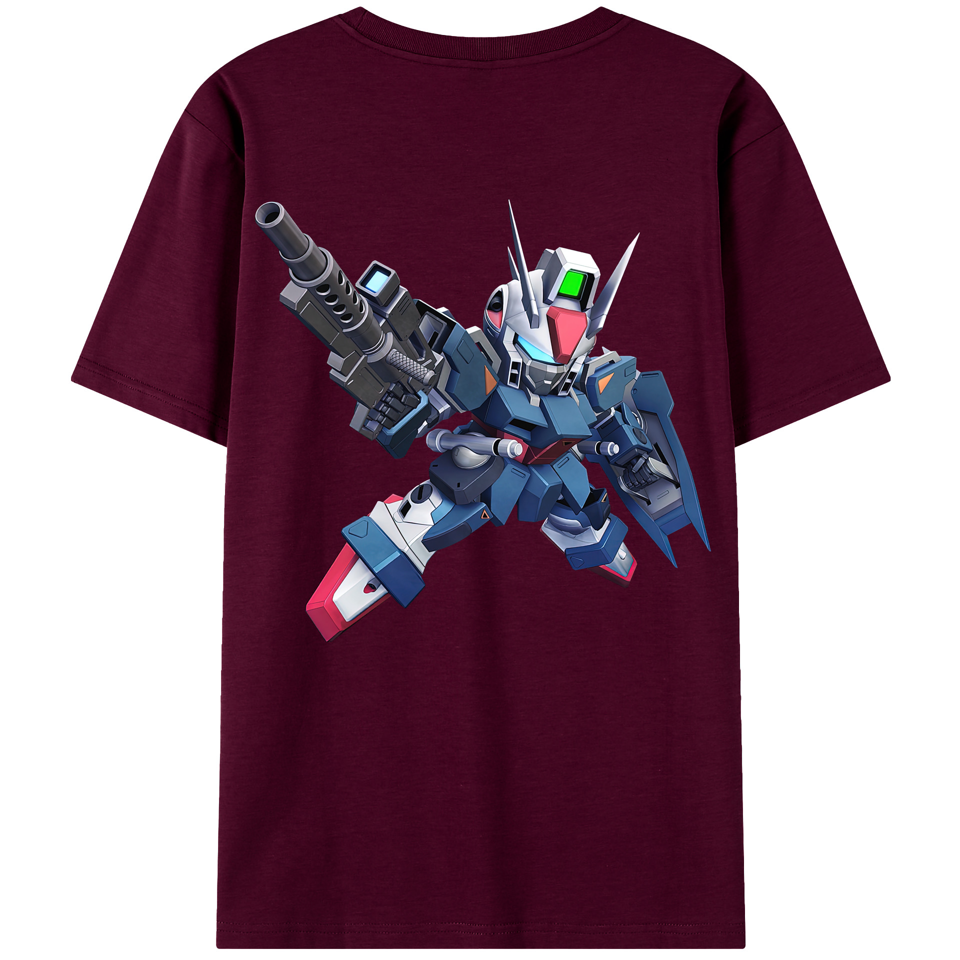 （画像用） 機動戦士ガンダム Mobile Suit Gundam レディース半袖Tシャツ(バックプリント)